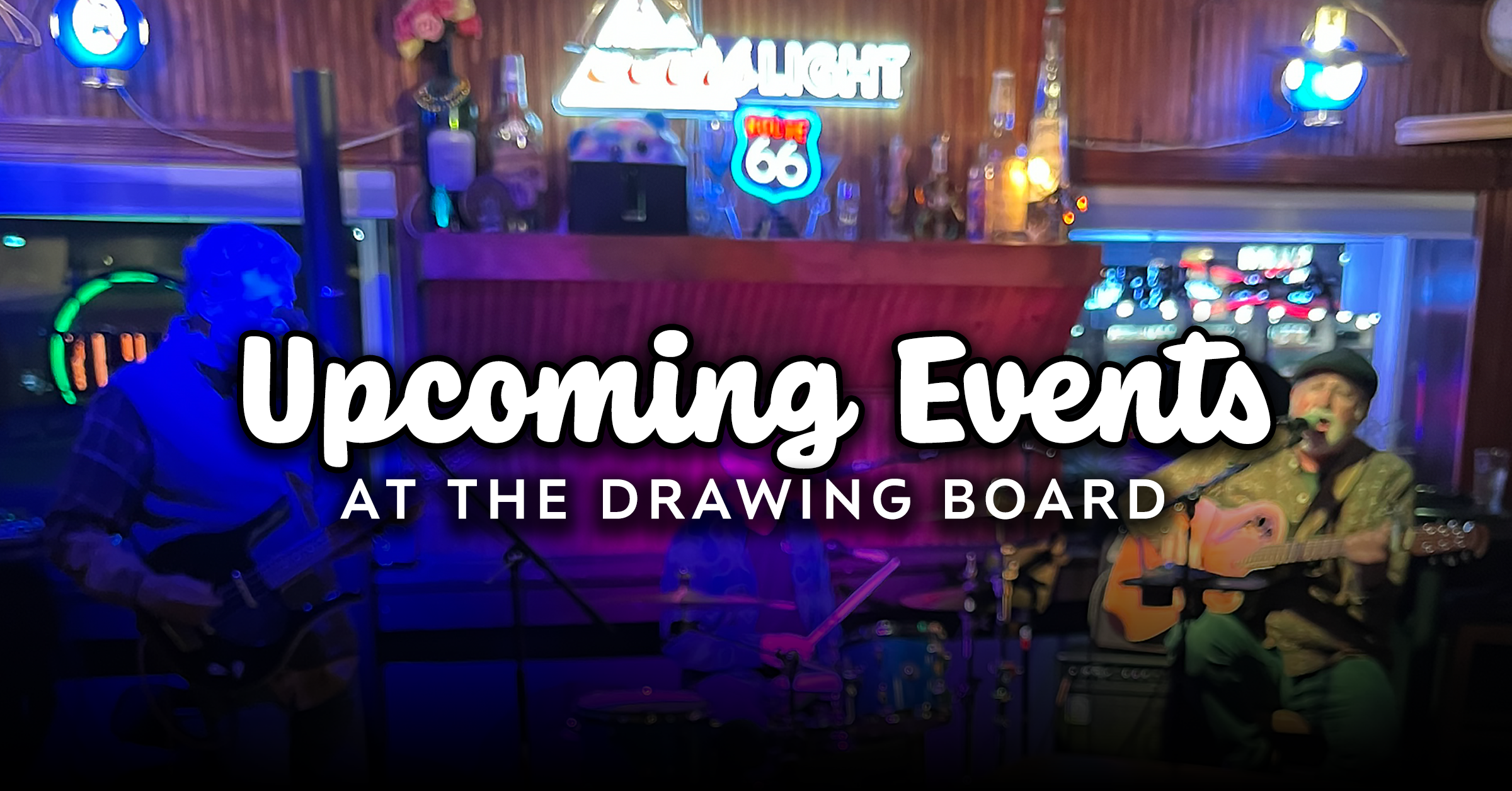 Upcoming Events at The Drawing Board
